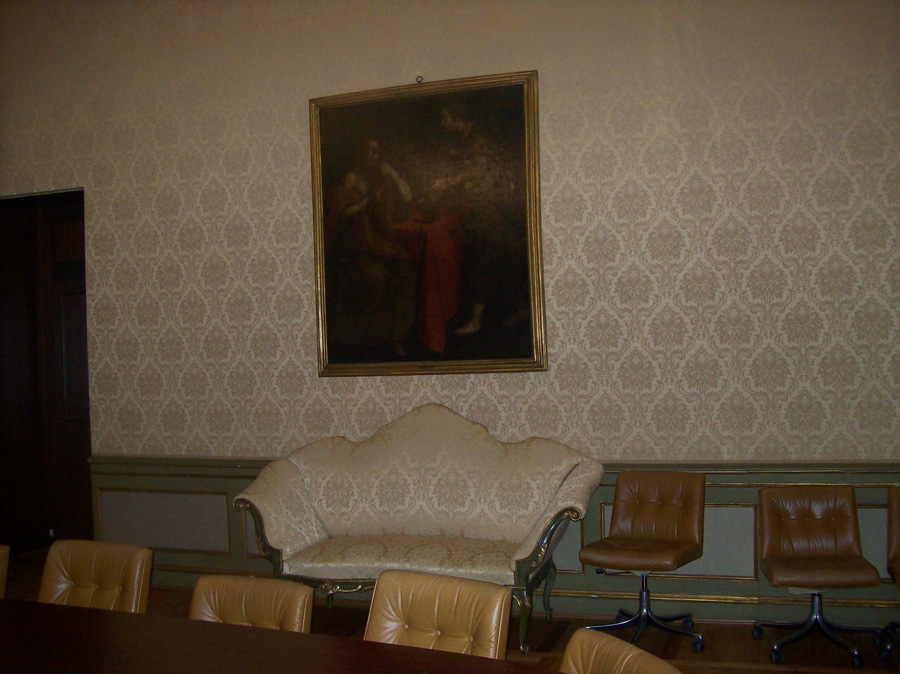 Decorazione d’interni stile classico banca BNL Torino